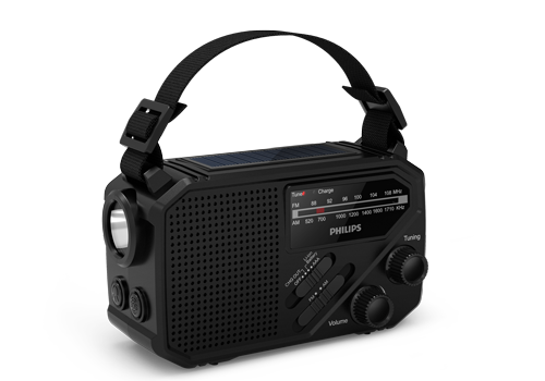 Philipsi kaasaskantav taskulambiga raadio R1609