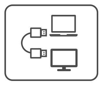 USB-C dokkimisühendusega monitor