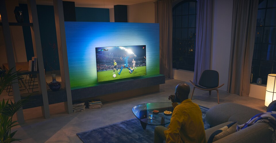 Spordimäng OLED teleriga