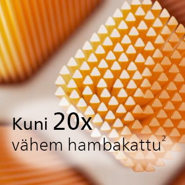 Kuni 20x vähem hambakattu