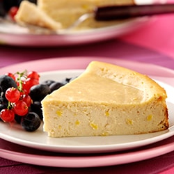 Ricotta and lemon cheesecake | Philips Chef Recipes