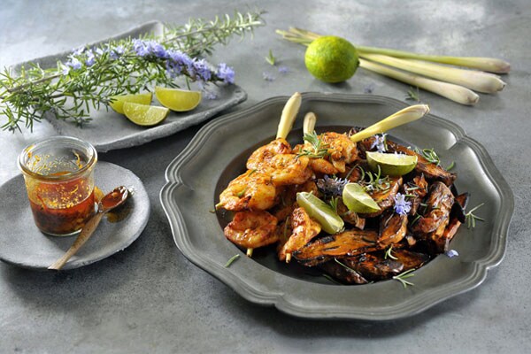 Gambas 'Pil Pil' with sweet potato | Philips Chef Recipes