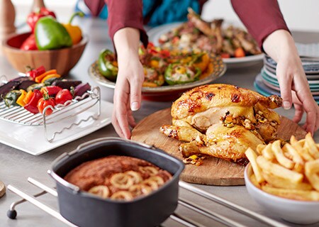 Frittige, küpsetage, grillige, röstige ja isegi soojendage
