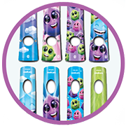 Philips Sonicare for Kids Elektrilised hambaharjad lastele, 1 brush head & 10 sticker