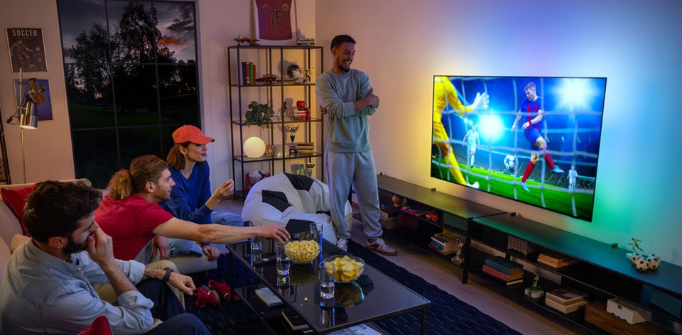 Vaadake matše kõrge kvaliteediga Ambiligt TV-ga