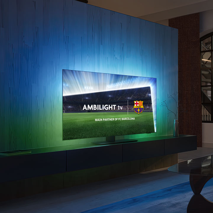 FC Barcelona mängud Ambilighti teleritega