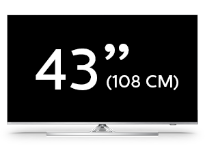 43-tolline Philips Performance Series 4K UHD LED Android TV